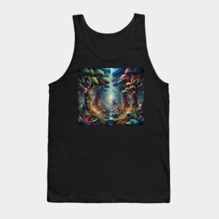 Enchanted Wilderness: Mystical Forest Magic Tank Top